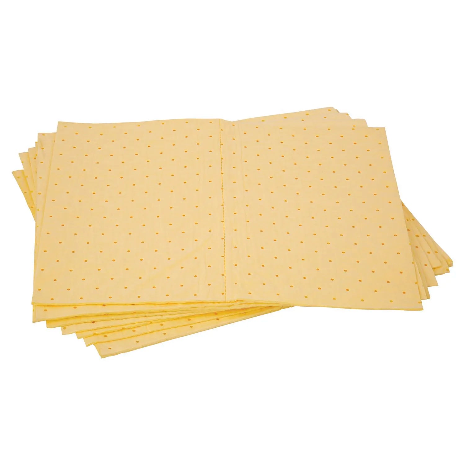 Pratt Yellow Hazchem Absorbent Pad - 300Gsm 10 pack