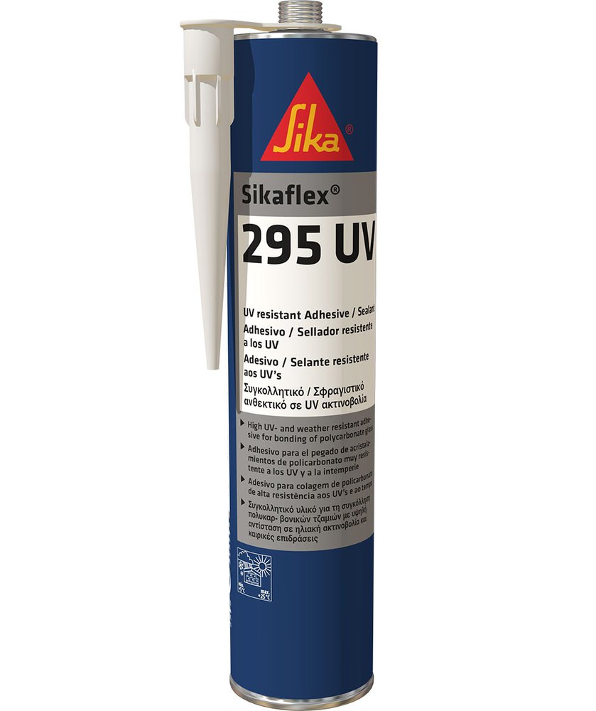 White Sikaflex 295 UV 300ml Adhesive Sealant [CLEARANCE]