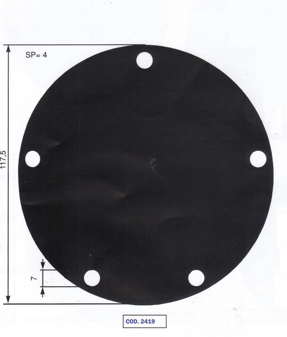 AN 2419 Cover Plate JH 01-42422-1 / JB 12062-0000 & 9336