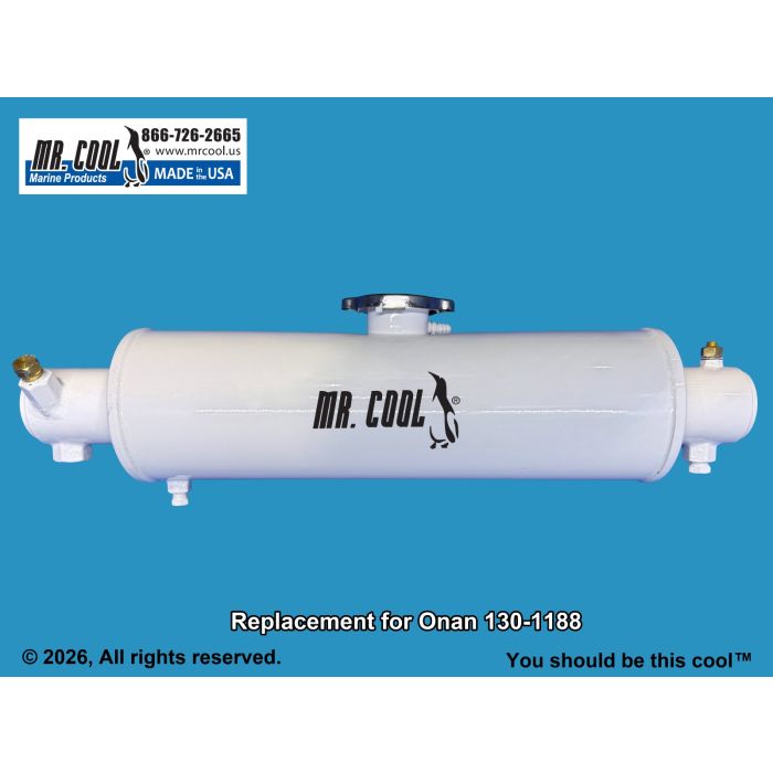 Onan 130-1188 Heat Exchanger Replacement Mr Cool