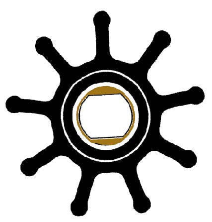 Jabsco Impeller 18786-0001 Replacement JMP 9000-01K