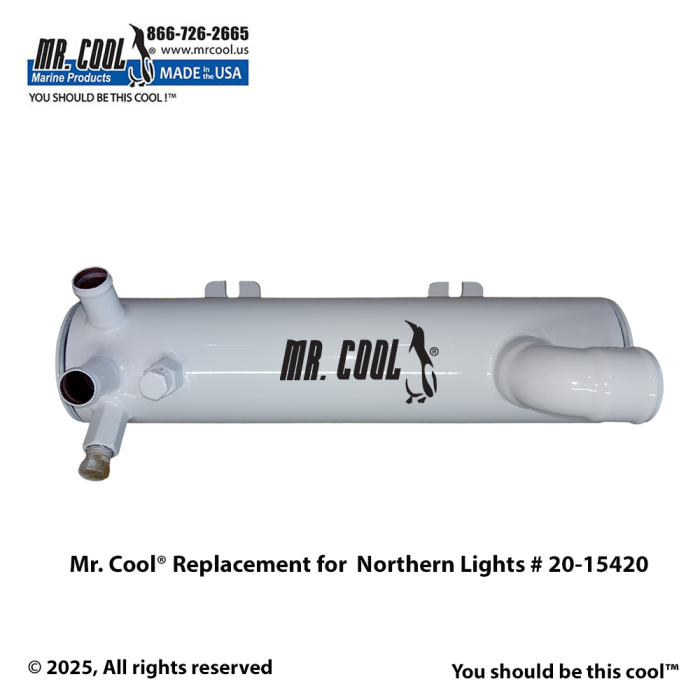 Northern Lights # 20-15420 Aftermarket MrCool Heat exchanger