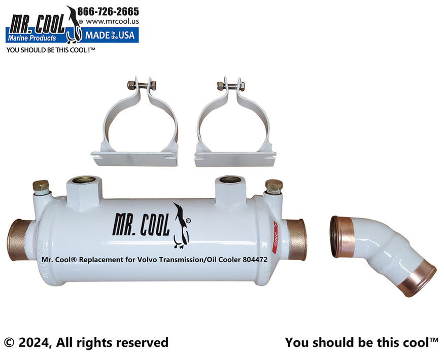MG 507 Twin Disc / Borg Warner on Volvo Transmission/Oil Cooler 3832397 Replacement