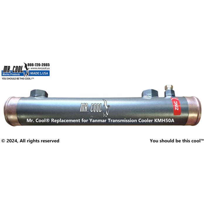 KMH50A Yanmar Transmission Cooler Replacement - VP  D6 Transmission cooler