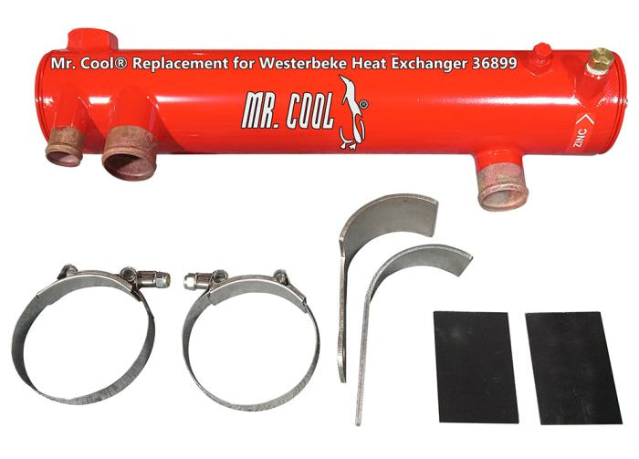 Westerbeke 036899 Heat exchanger Aftermarket Cunkl Heavey Duty from Mr Cool USA