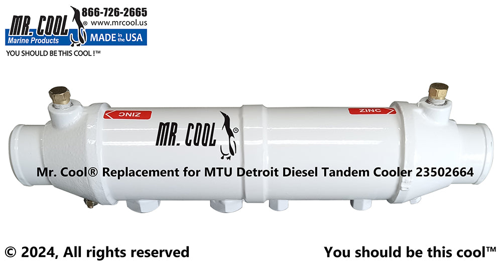 MTU Detroit Diesel Cooler 23502664 Replacement