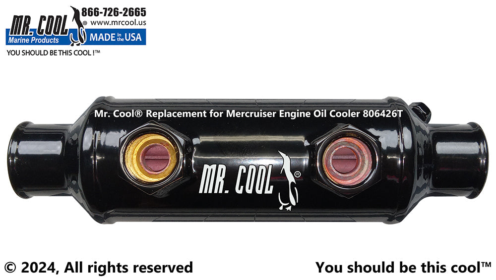 Mercruiser 806426T Oil Cooler Replacement