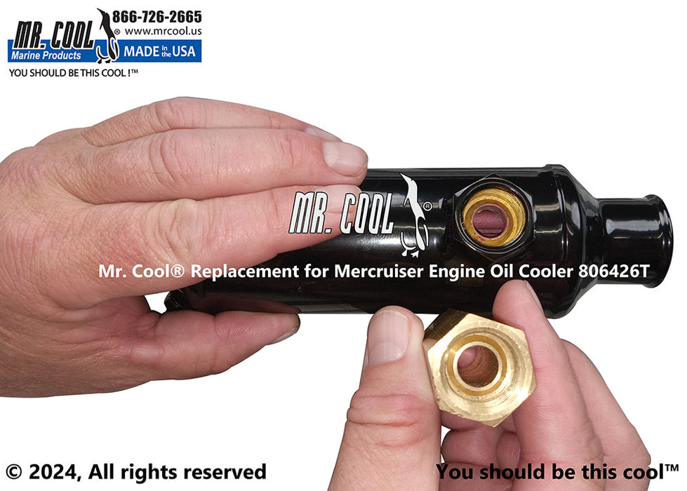 Mercruiser 806426T Oil Cooler Replacement