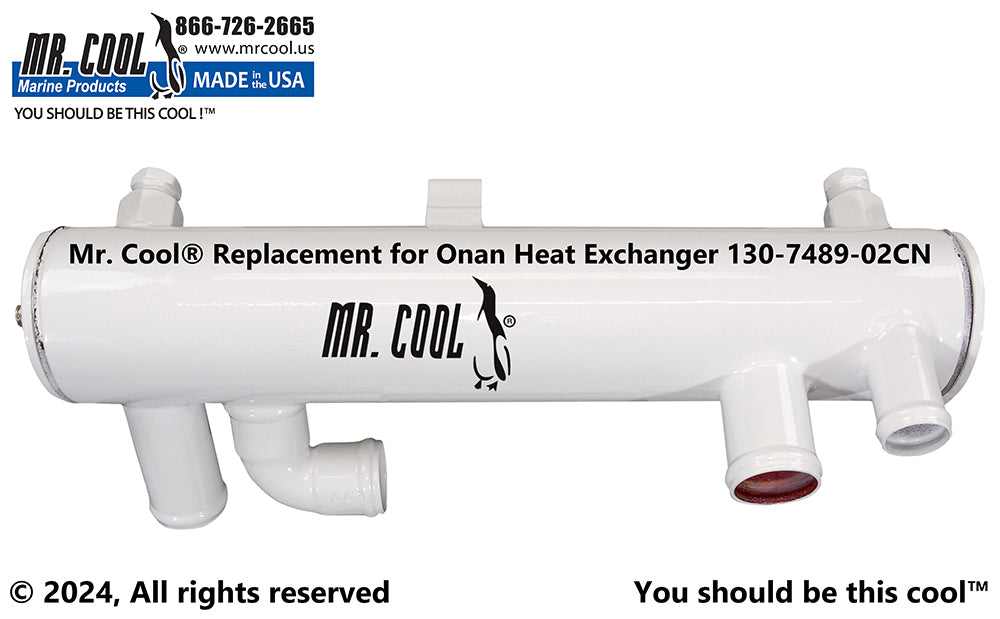 ONAN MDKD & MDKB HEAT EXCHANGER MEC 130-7489-02CN