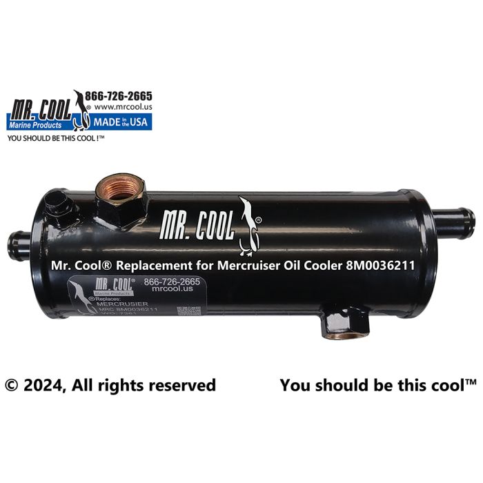 8M0036211 / 8M0181781  Mercruiser Tandem Zeus Transmission/Oil Cooler