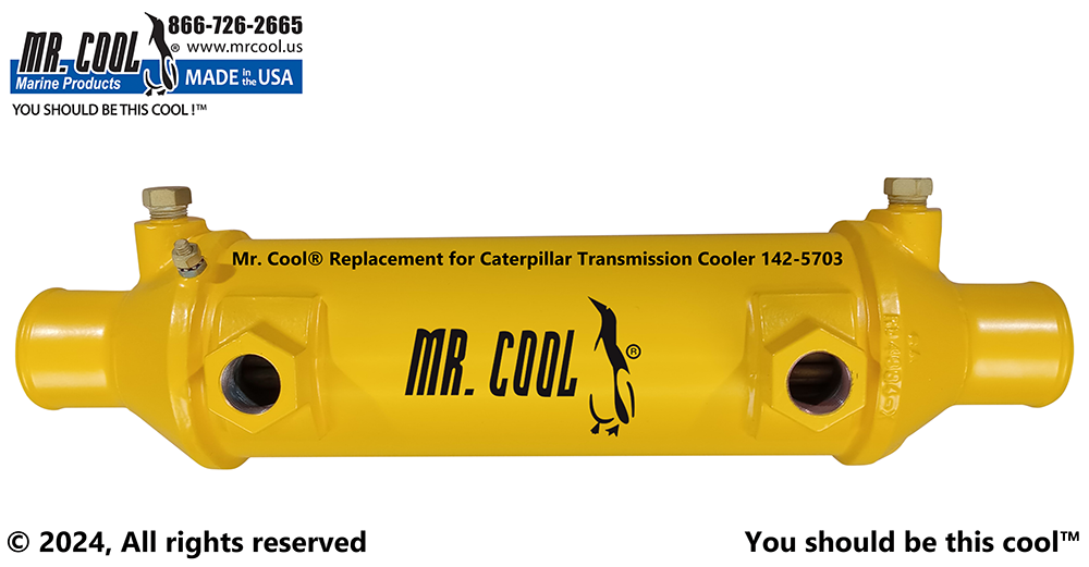 Caterpillar 142-5703 Transmission Cooler, Cat 3406, C15