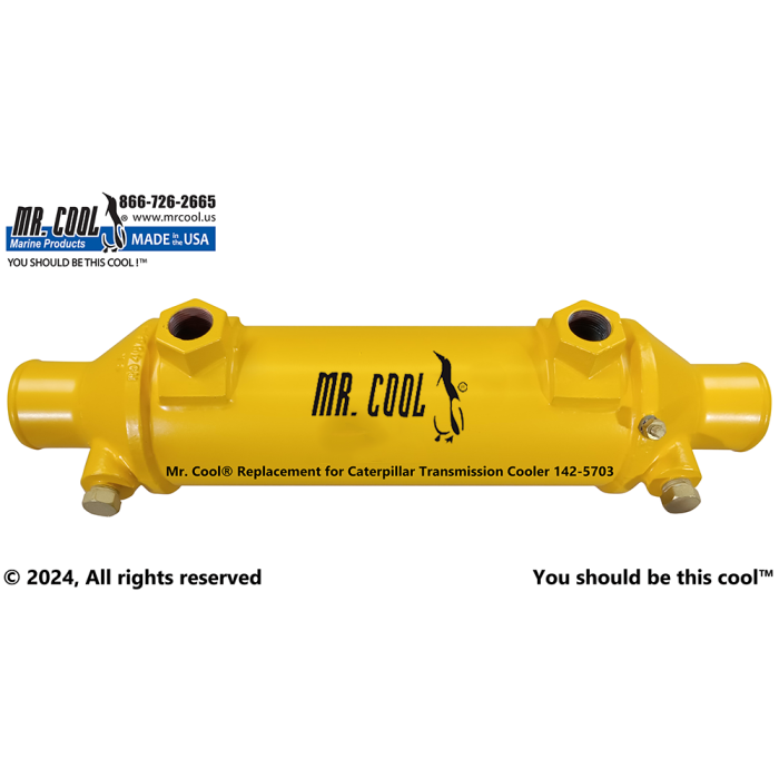 Caterpillar 142-5703 Transmission Cooler, Cat 3406, C15