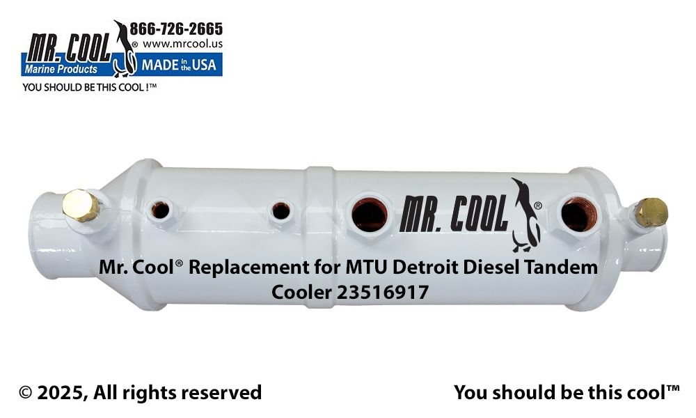 MEC23516917 MTU Detroit Diesel Tandem Cooler