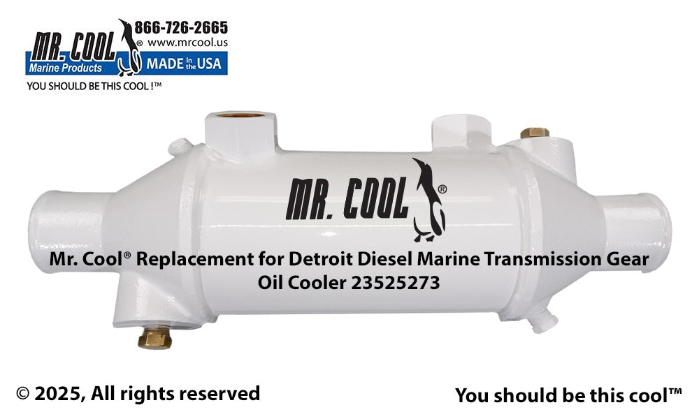 MTU Detroit Diesel Oil Cooler 23525273 Replacement
