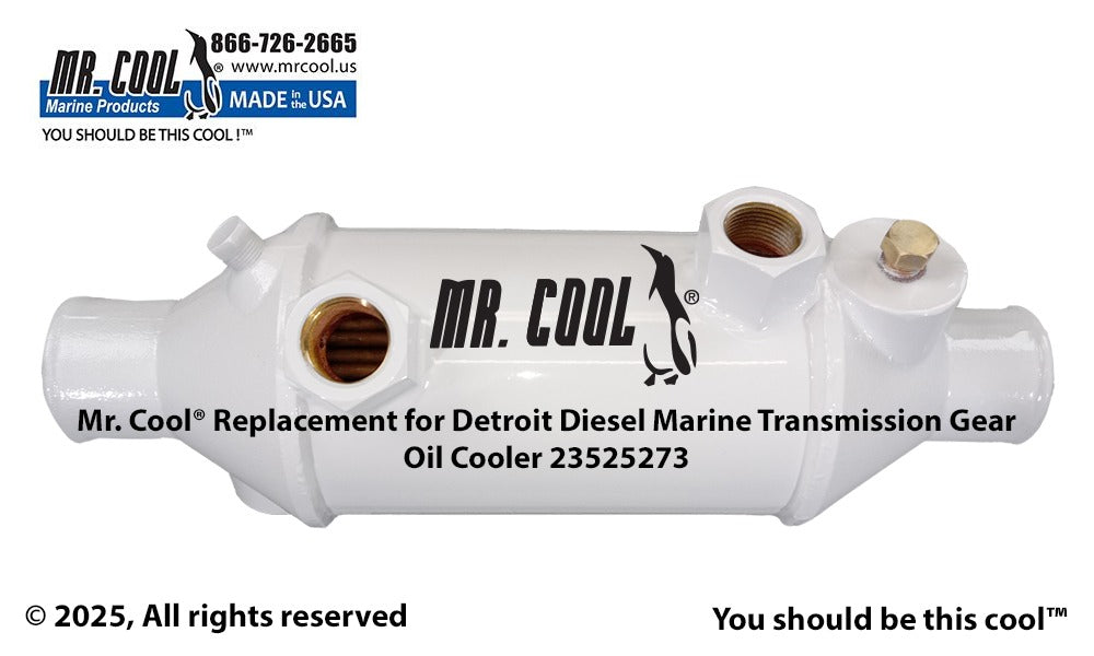MTU Detroit Diesel Oil Cooler 23525273 Replacement