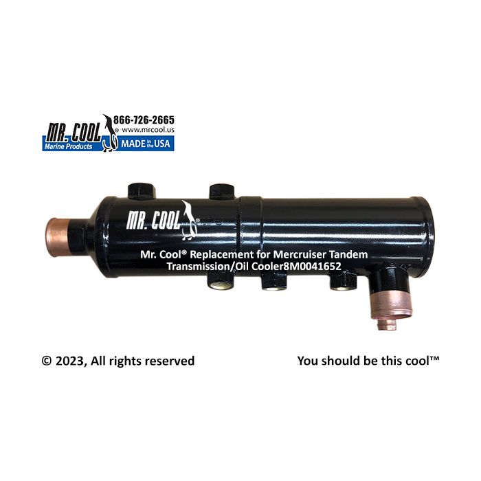 8M0041652 / 8M0181550  Mercruiser Tandem Zeus Transmission/Oil Cooler