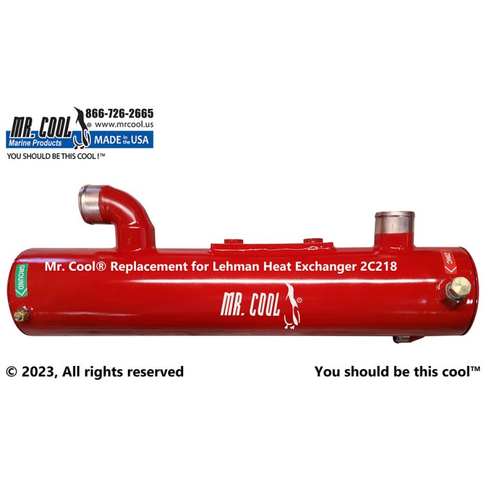 Ford Lehman 120 Heat Exchanger 2C218 (2C211) CN 4x20 Replacement