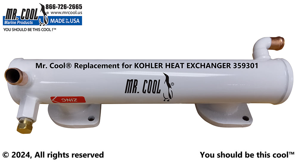 KOHLER HEAT EXCHANGER MRC359301 Kohler 4-7.3EF/ECD/EFCD