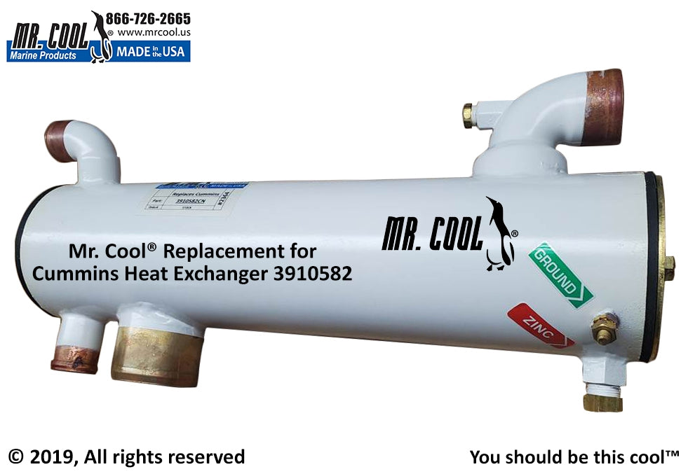 Cummins 4BT / A3.9 Heat Exchanger 3910582   Replacement