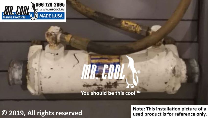 CAT 3126 with ZF Transmission Gear Oil Cooler 113-1113 3" X 9" Replacement