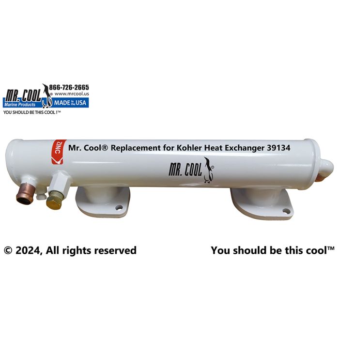 MRC39134 Kohler Heat Exchanger ( GM39134) Aftermarket Replacement