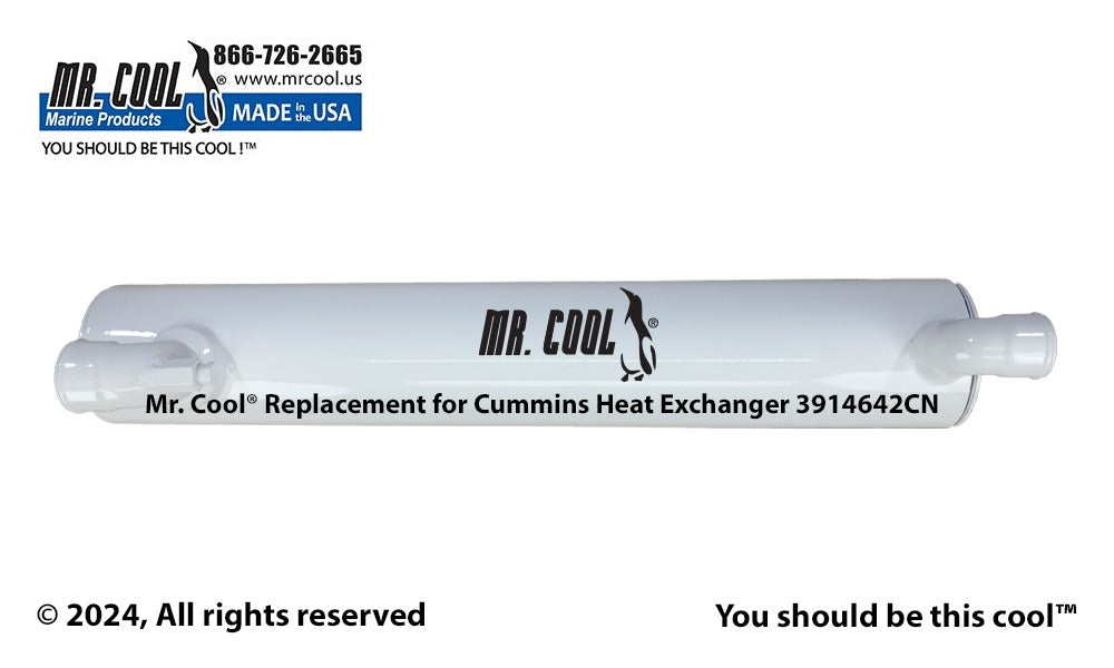 Cummins 6BT, 6BTA Heat Exchanger 4019958CN 4x25 Replacement Part (3914642)