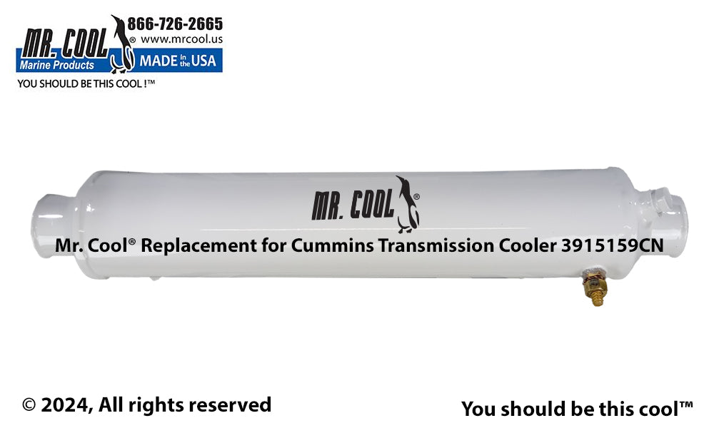 CUMMINS 4BT, 6BT, ZF OIL COOLER 3915159 CN Replacement
