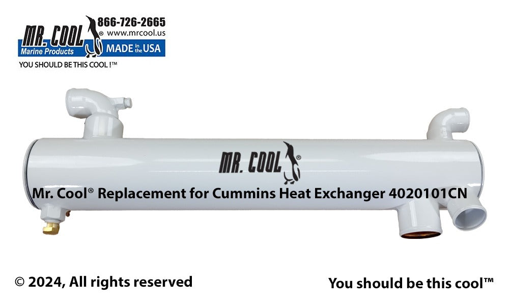 Cummins 5.9 L Heat Exchanger 4020101CN 4x25 Replacement Part