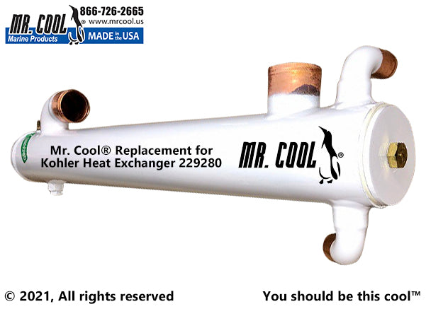 Kohler Heat Exhanger 229280 Replacement MR COOL