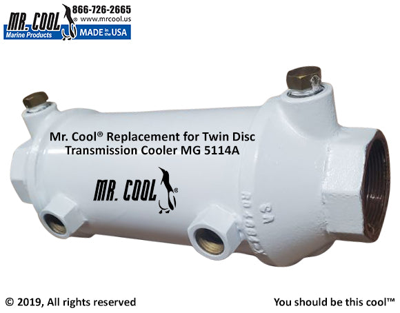 5114A Twin Disc Transmission Cooler Replacement