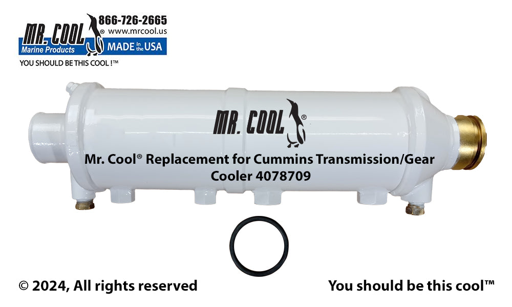 4078709 CUMMINS TRANSMISSION/GEAR COOLER & POWER STEERING COOLER REPLACEMENT