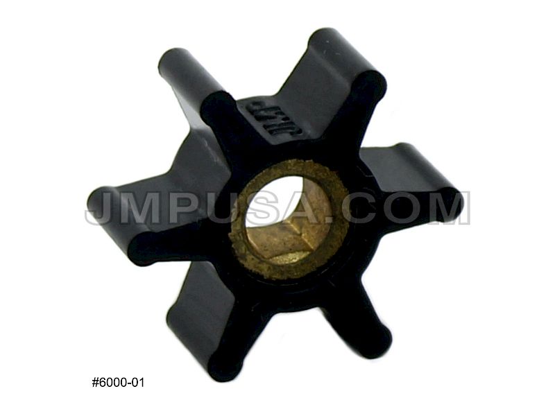 JMP 6000-01 Impeller (Yanmar 128170-42070, Jabsco 21414-0001 / 1414-0001)