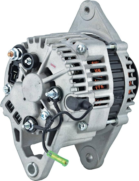 Yanmar 2/3YM & 3/4JH, 4LHA Alternator (60Amps) 128271-77200  Replacement