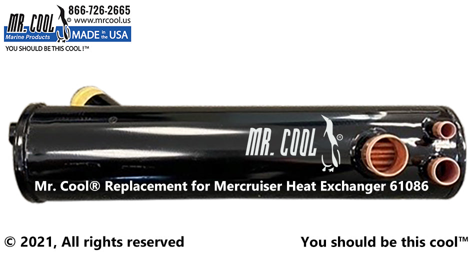 Mercruiser 61086A7 3.0L Heat Exchanger Replacement