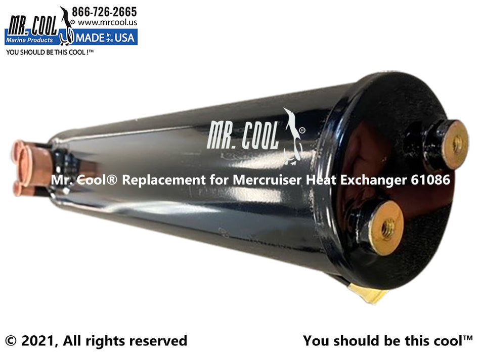 Mercruiser 61086A7 3.0L Heat Exchanger Replacement