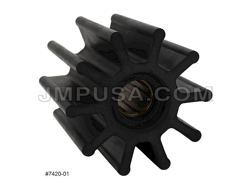 JMP 7420-01 Impeller 119593-42202 P130 JABSCO 31130-0061/AN 3509 (10 Blades)