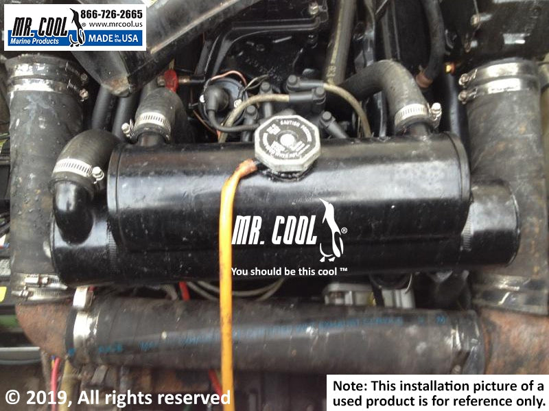 Mercruiser 78094 Heat Exchanger (Rear Mount) Replacement