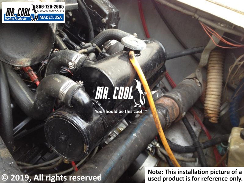 Mercruiser 78094 Heat Exchanger (Rear Mount) Replacement