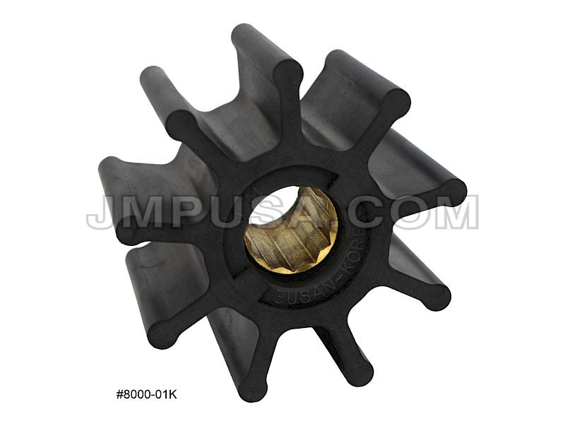 JMP 8000-01 Impeller replaces Johnson 09-1029B Jabsco 836-0001