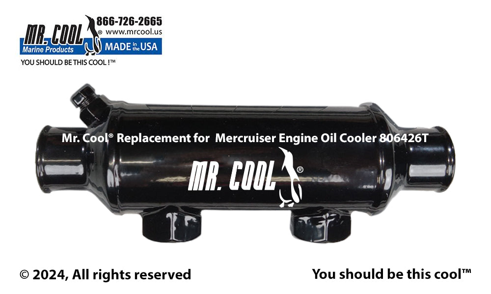 Mercruiser 806426T Oil Cooler Replacement