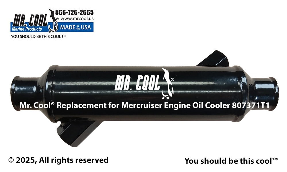 Mercruiser 807371T1 Oil Cooler Replacement