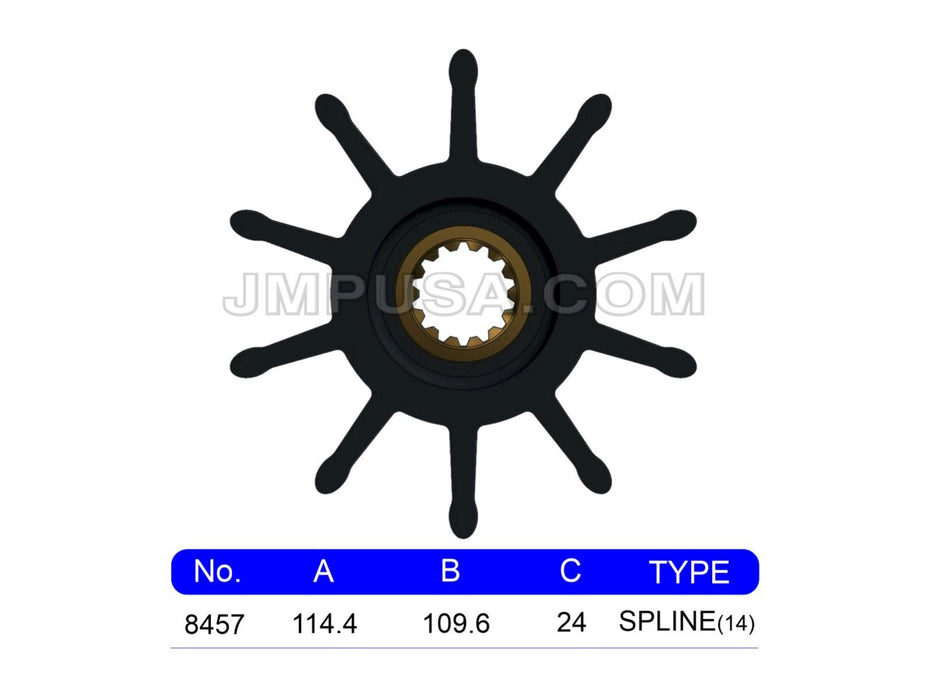 JMP 8457K Impeller (Sherwood 22000K)