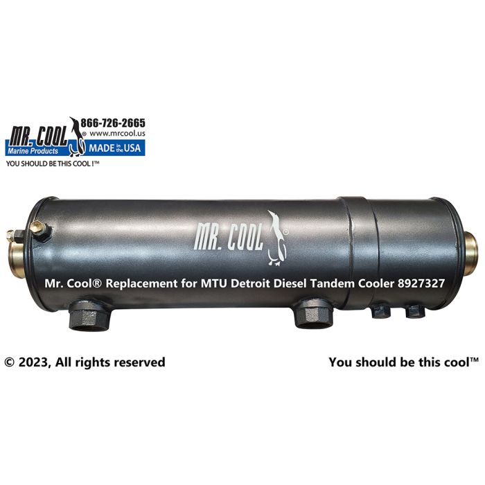 8927327 MTU Detroit Diesel Tandem Cooler