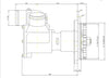 Ancor AN 4038 Replacement Iveco  FPT8037357 / 8033072 Sea Water Pump