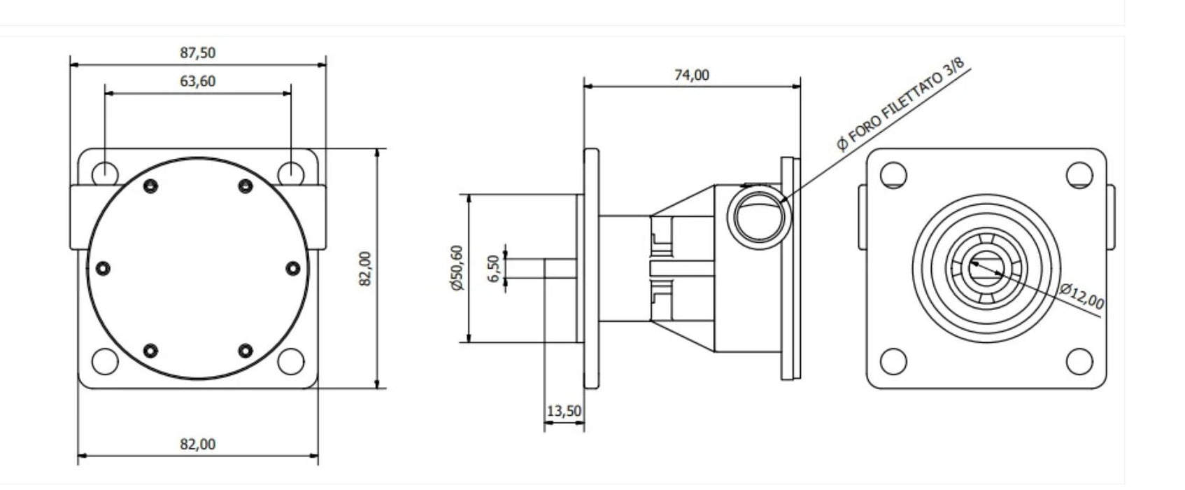 Onan MDKC/ MDKD - Oberdorfer  N202M-11, Seawater Pump Replacement-AN 6576-ST315