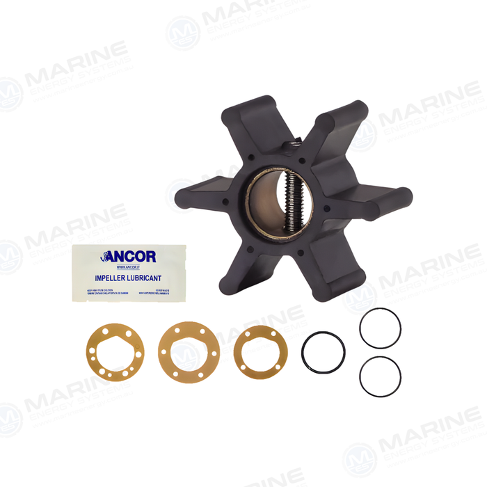 Johnson Impeller 09-808B / Jabsco 22405-0001 / Volvo 21951342 Replacement ANCOR 2048