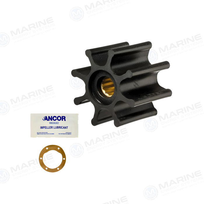 AN 3509 Impeller ( 8 Blades) Replaces Jabsco 31130-0061, Yanmar 119593-42202 / JMP 7420