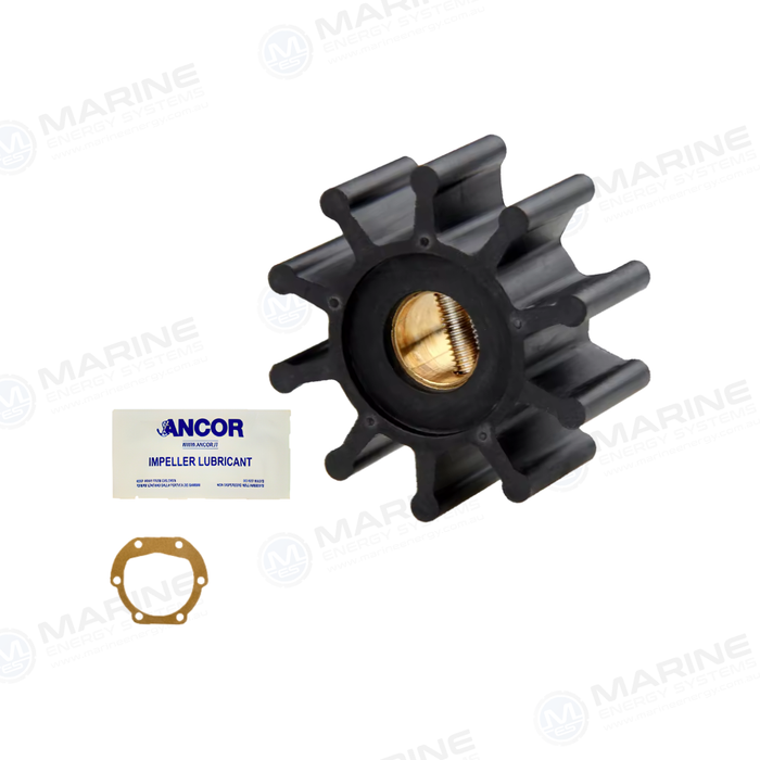 Impeller Replaces Jabsco Impeller 18653-01111, 18653-0001 B AN 3823