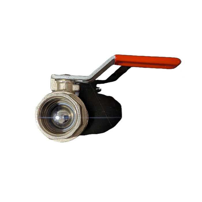 Ball Valve 3/4" (Female x Female) with Red (Iron) Handle