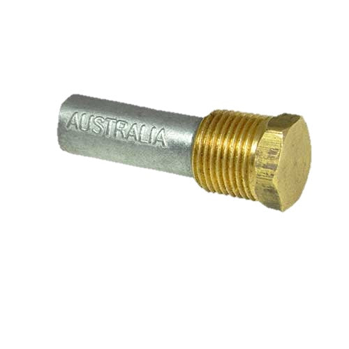 Zinc Anode With Plug (3/8” BSPT) Yanmar 119574-44150 Onan 130-4434 Replacement